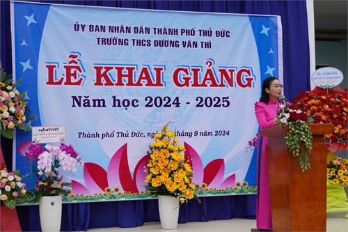 Lễ khai giảng năm học 2024-2025